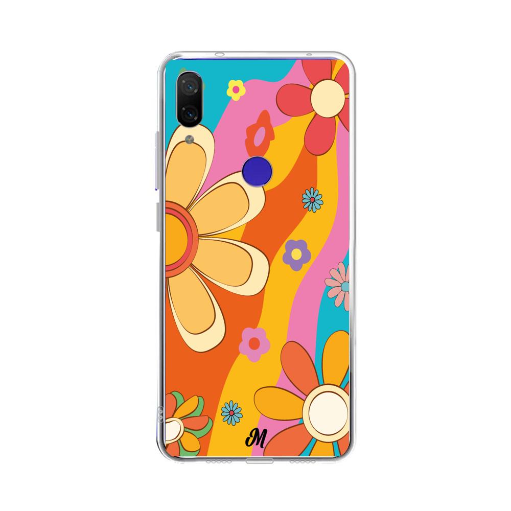 Case para Xiaomi Redmi note 7 Hippie Flowers - Mandala Cases