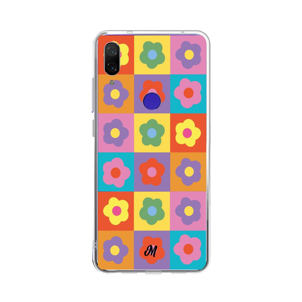 Case para Xiaomi Redmi note 7 Colors and Flowers - Mandala Cases