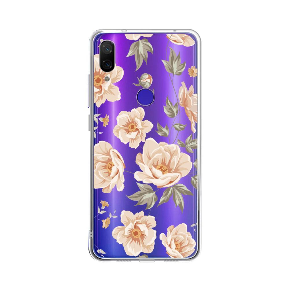 Case para Xiaomi Redmi note 7 de Flores Beige - Mandala Cases
