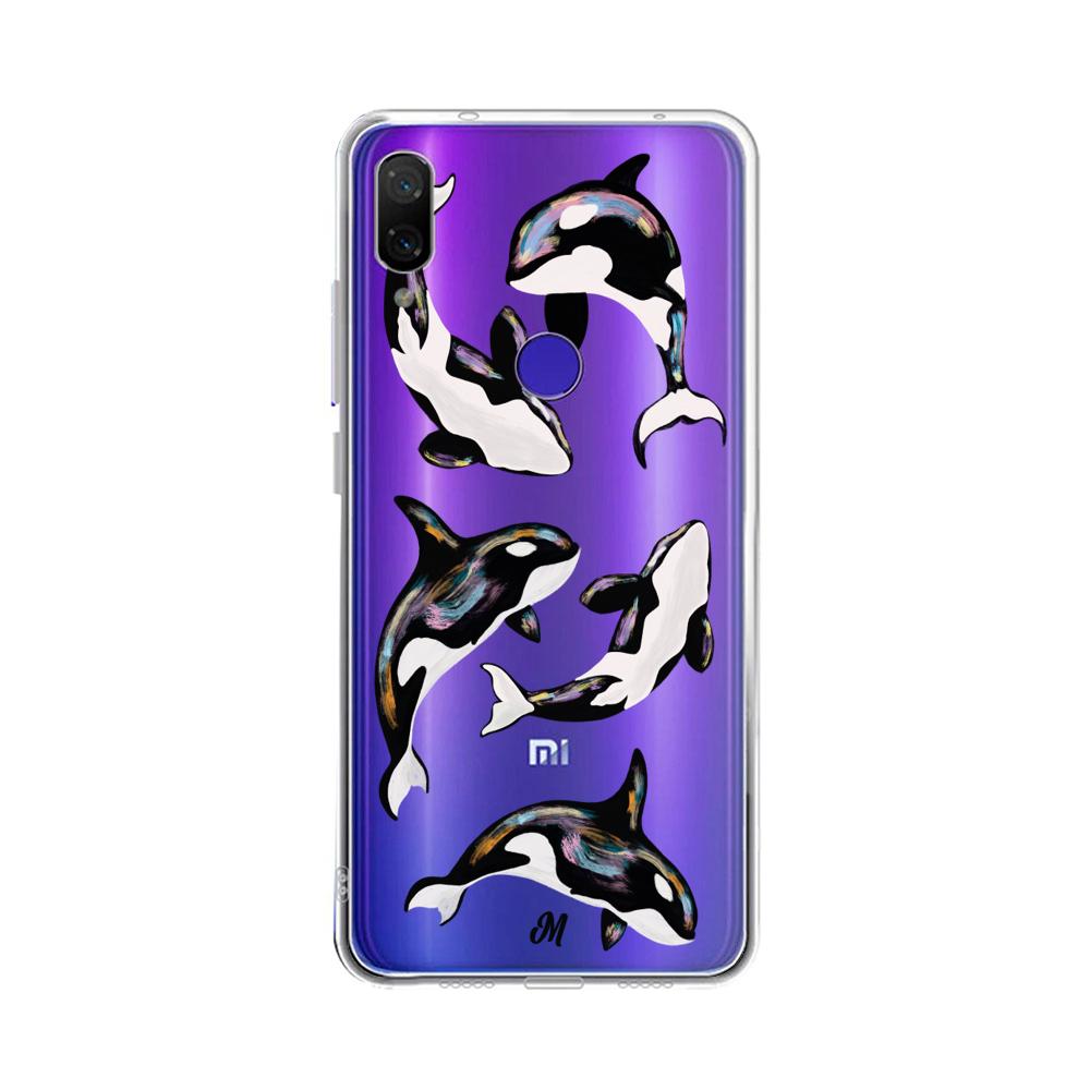 Case para Xiaomi Redmi note 7 Ballenas marinas - Mandala Cases