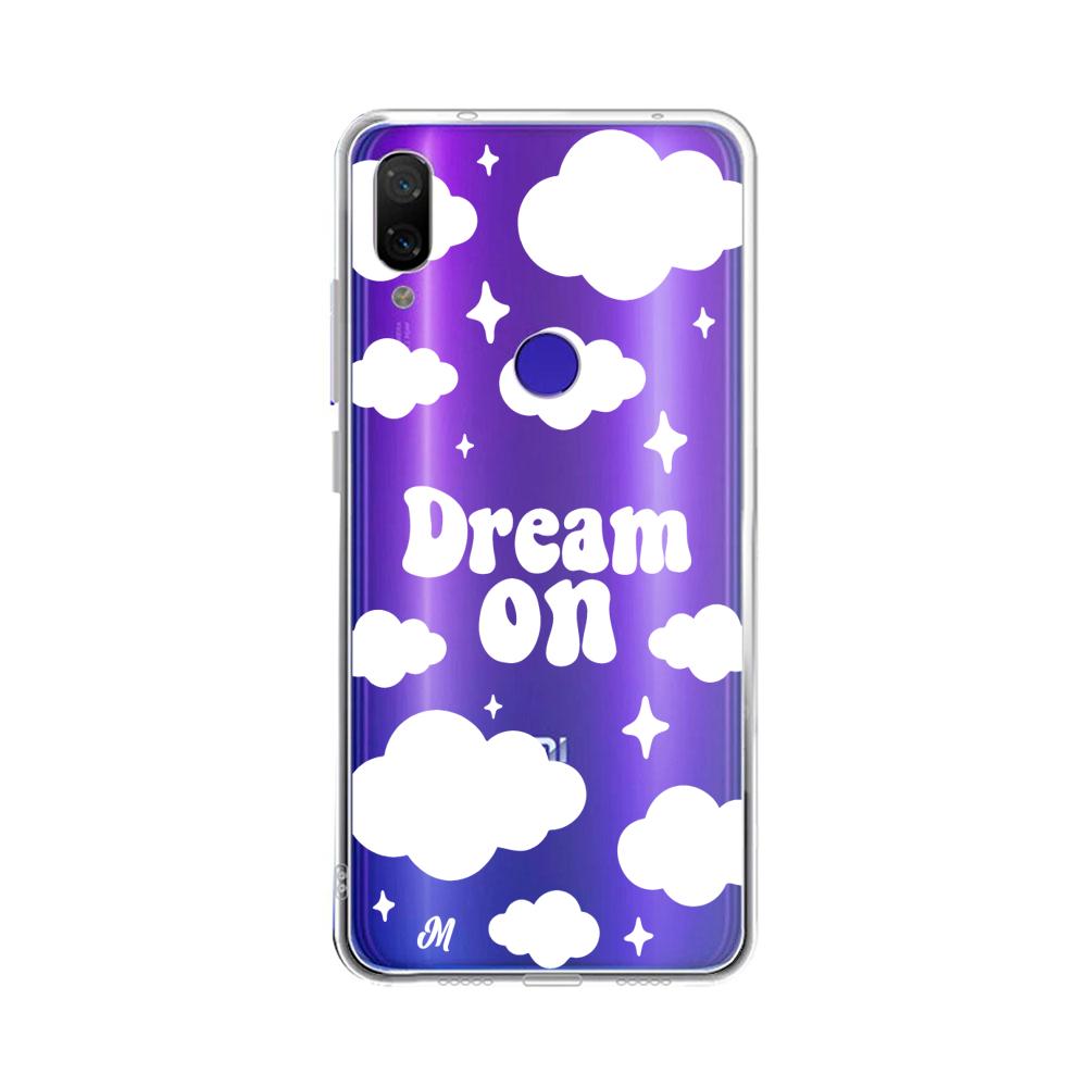 Case para Xiaomi Redmi note 7 Dream on blanco - Mandala Cases