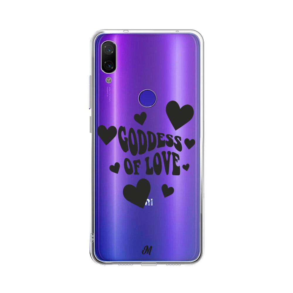 Case para Xiaomi Redmi note 7 Goddess of love negro - Mandala Cases