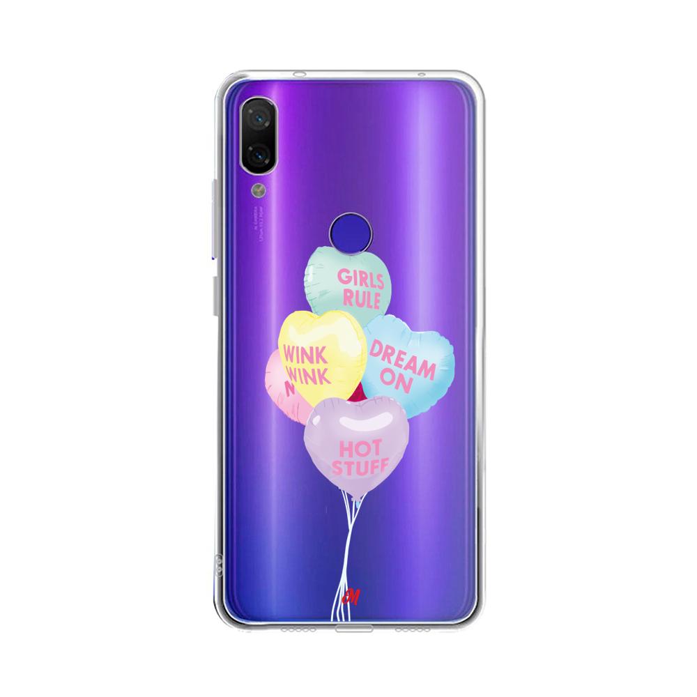 Case para Xiaomi Redmi note 7 Lovely Balloons - Mandala Cases