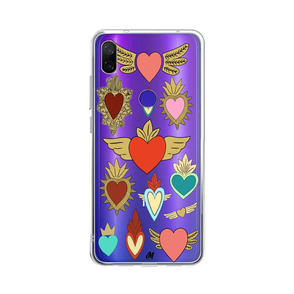 Case para Xiaomi Redmi note 7 corazon angel - Mandala Cases