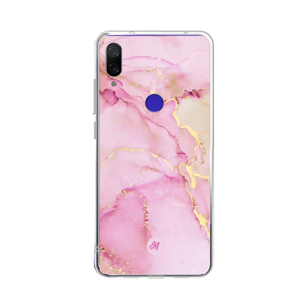 Cases para Xiaomi Redmi note 7 Pink marble - Mandala Cases