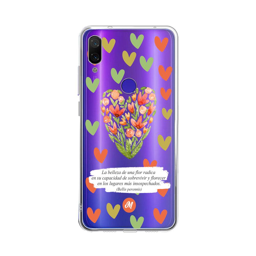 Cases para Xiaomi Redmi note 7 Flores de colores - Mandala Cases