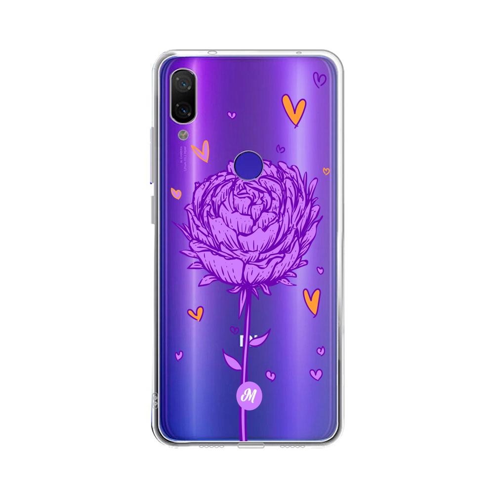 Cases para Xiaomi Redmi note 7 Rosa morada - Mandala Cases