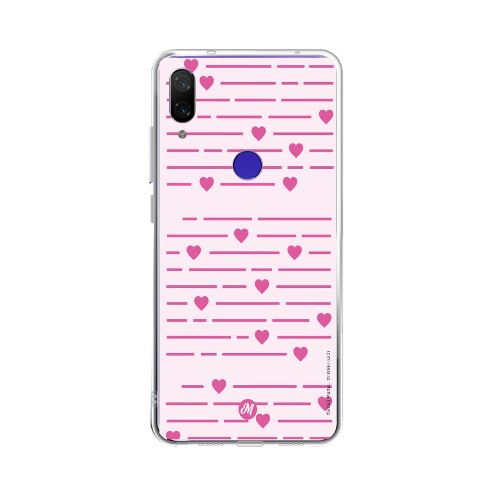 Cases para Xiaomi Redmi note 7 Funda Barbie™ line heart - Mandala Cases