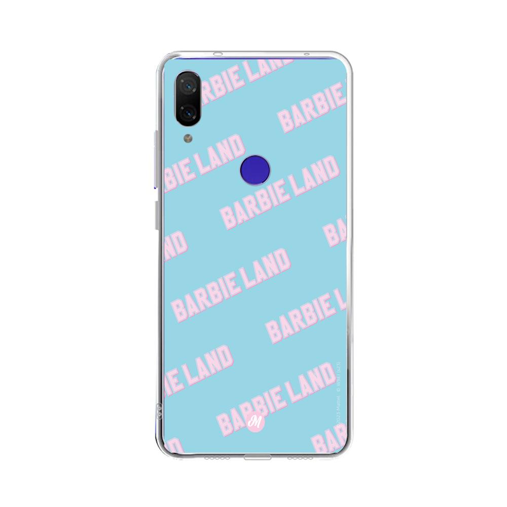 Cases para Xiaomi Redmi note 7 Funda Barbie™ land blue text - Mandala Cases