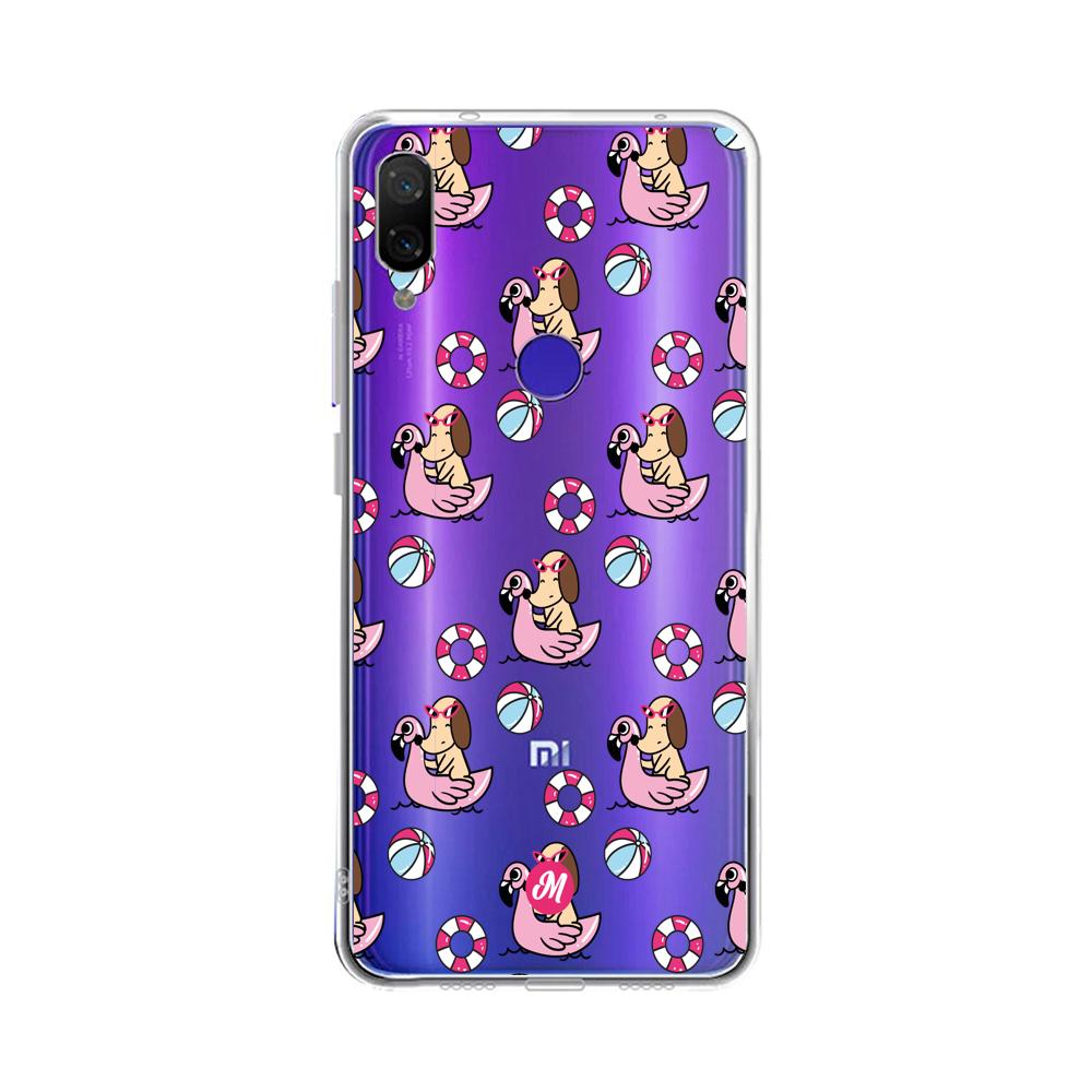 Cases para Xiaomi Redmi note 7 Perrito parchado - Mandala Cases
