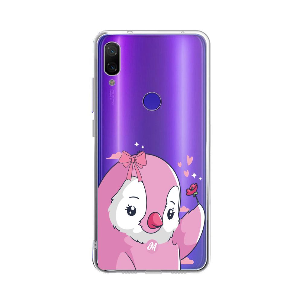 Cases para Xiaomi Redmi note 7 Pingüino Coquette - Mandala Cases