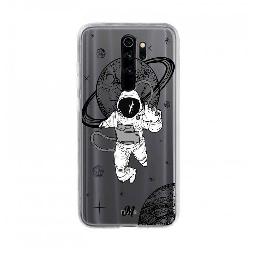 Case para Xiaomi note 8 pro Funda Saturno Astronauta - Mandala Cases