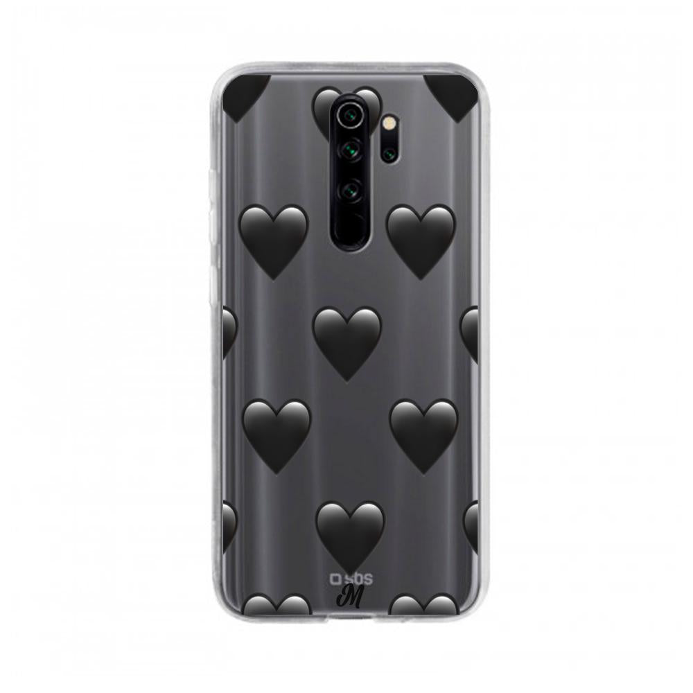 Case para Xiaomi note 8 pro de Corazón Negro - Mandala Cases