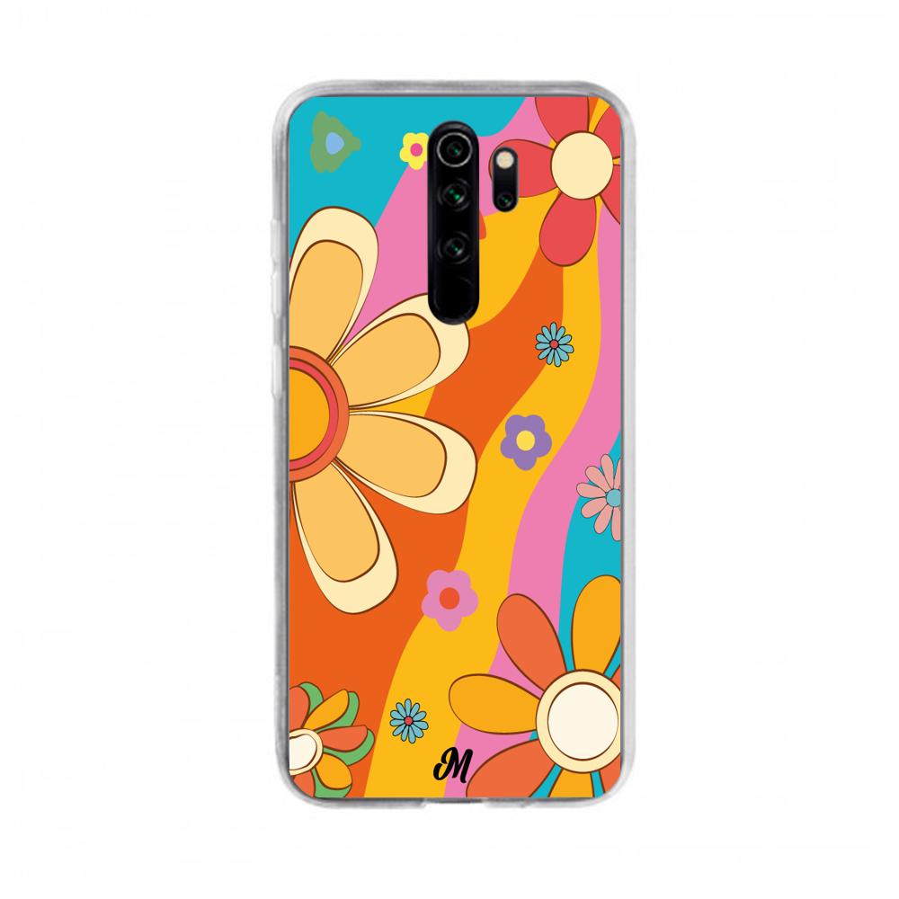 Case para Xiaomi note 8 pro Hippie Flowers - Mandala Cases