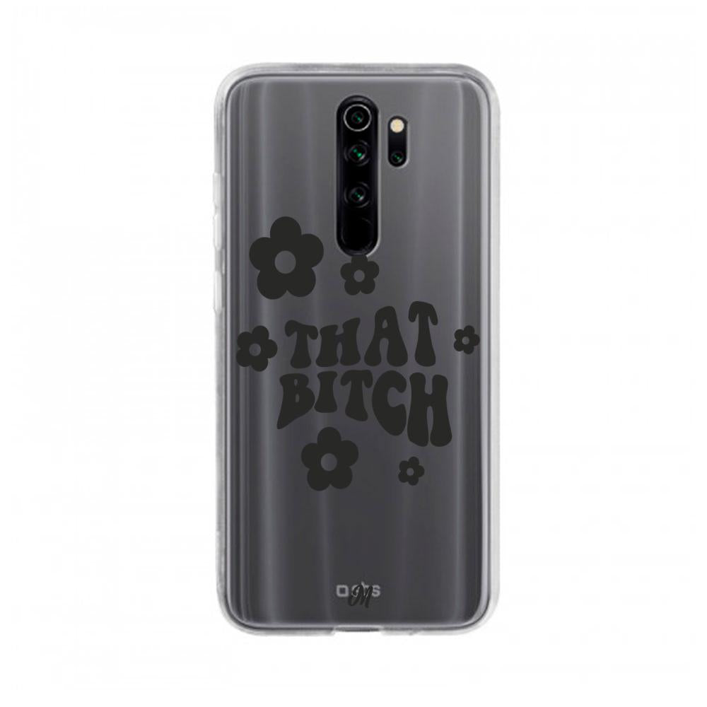 Case para Xiaomi note 8 pro that bitch negro - Mandala Cases