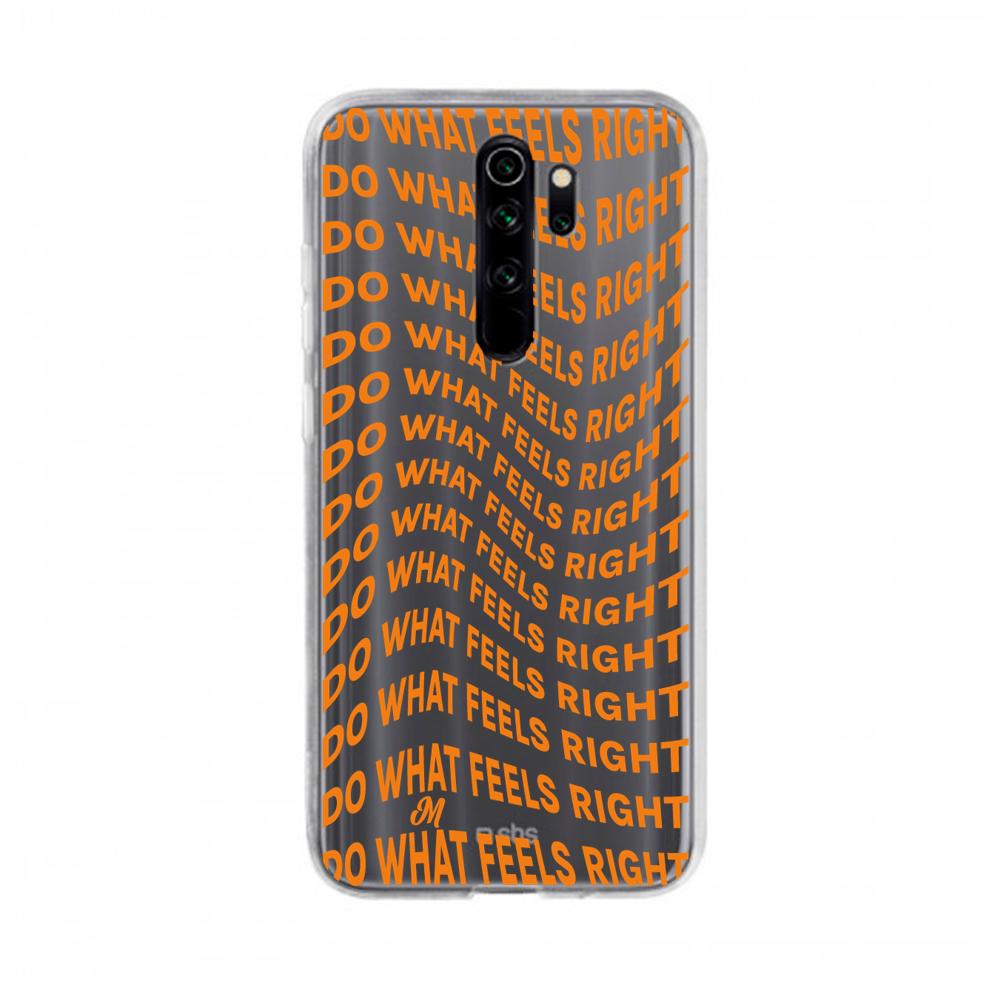Case para Xiaomi note 8 pro Do What Feels Right - Mandala Cases