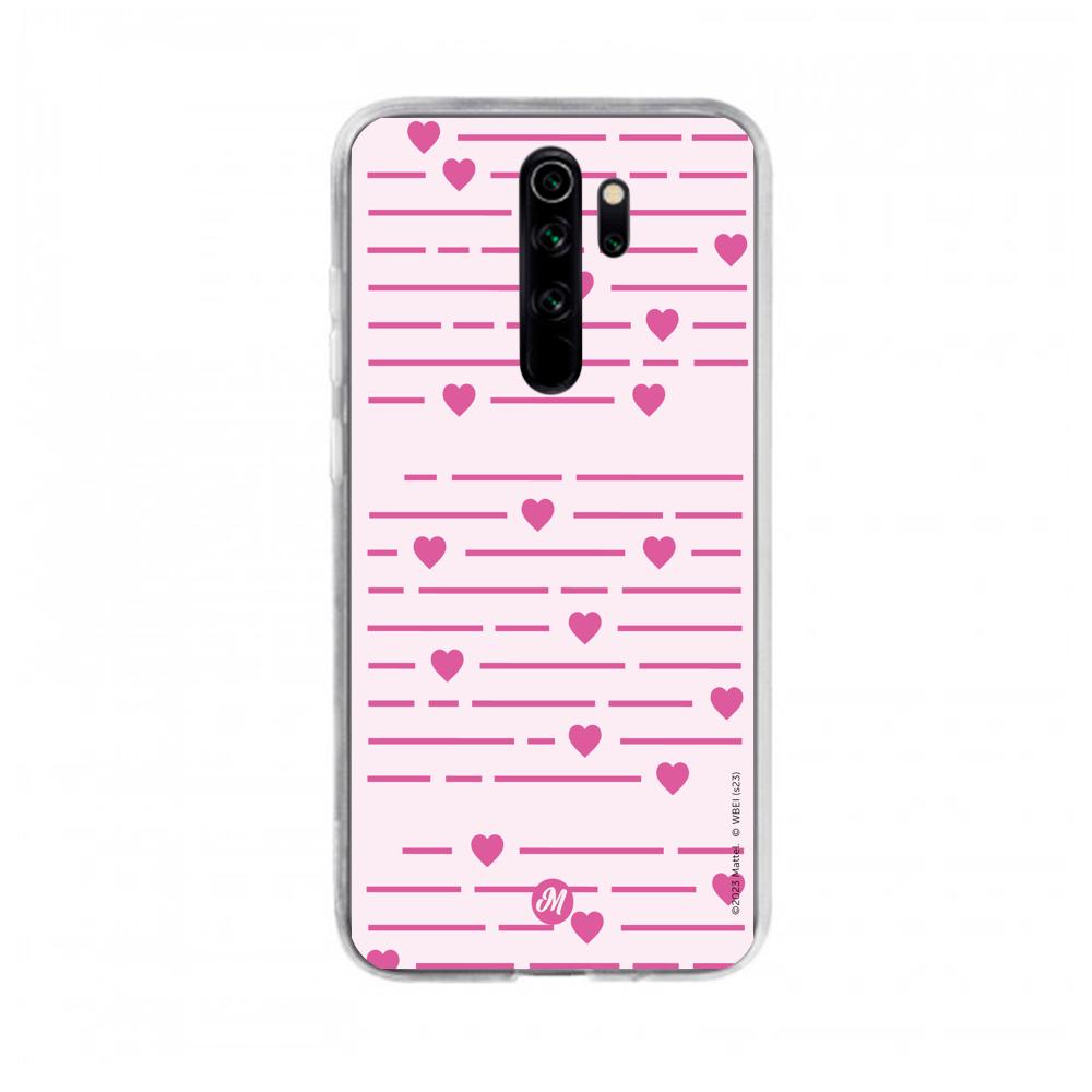 Cases para Xiaomi note 8 pro Funda Barbie™ line heart - Mandala Cases