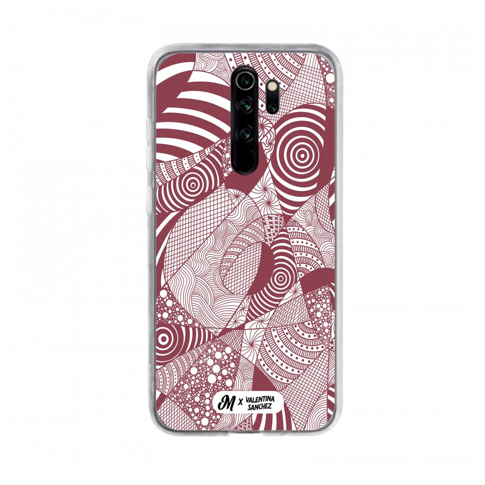 Cases para Xiaomi note 8 pro VERMELHO - Mandala Cases