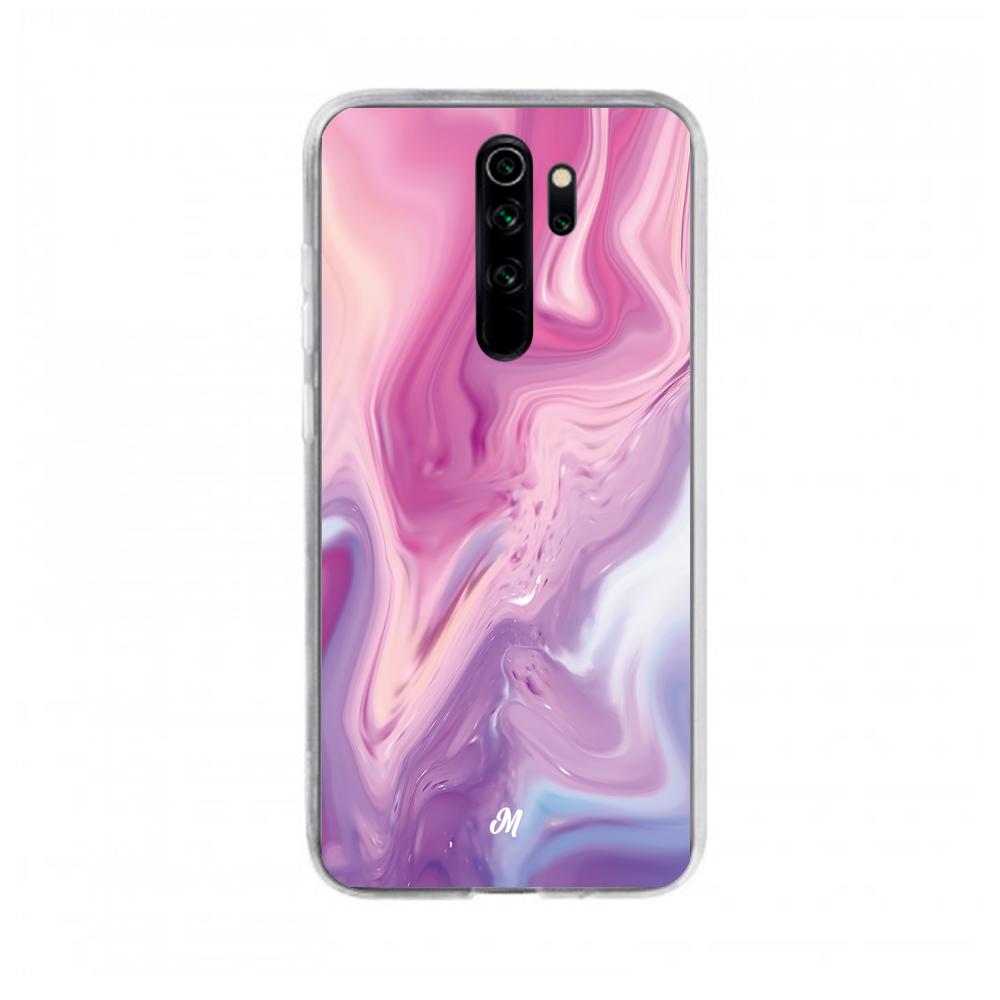 Cases para Xiaomi note 8 pro Marmol liquido pink - Mandala Cases