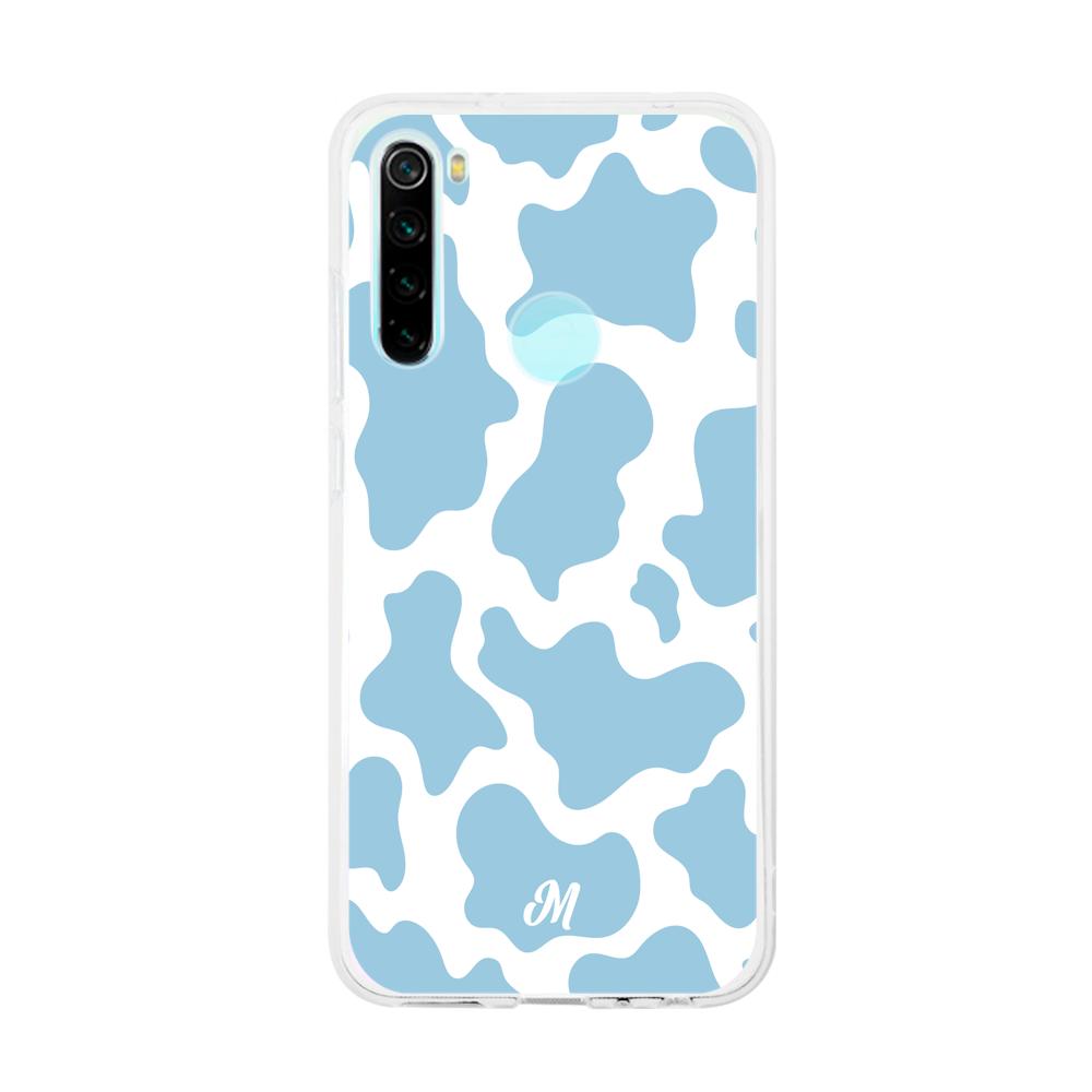 Case para Xiaomi redmi note 8 Funda Vaca Azu  - Mandala Cases