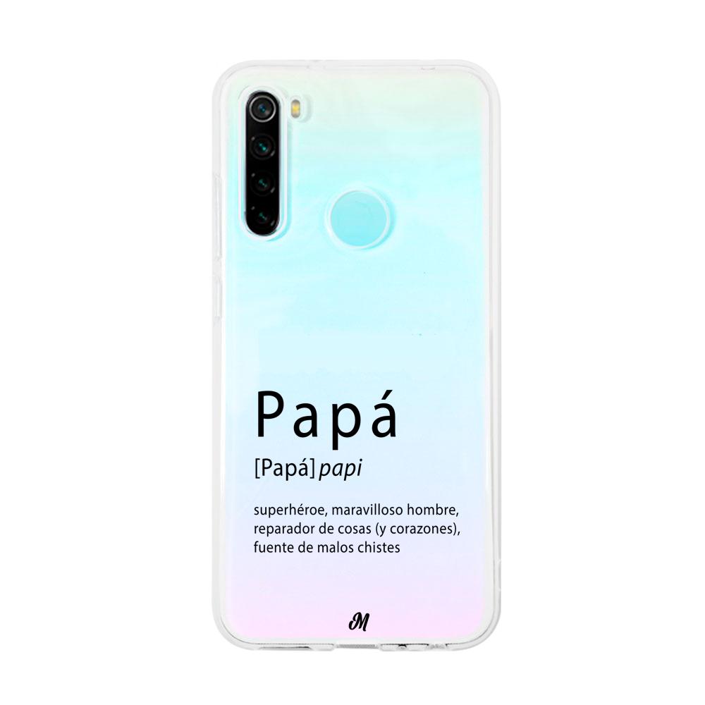 Case para Xiaomi redmi note 8 Funda papá  - Mandala Cases