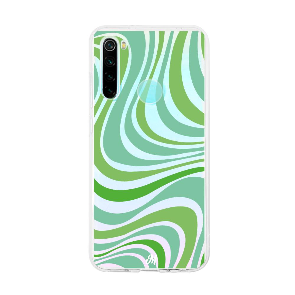 Case para Xiaomi redmi note 8 Groovy verde - Mandala Cases