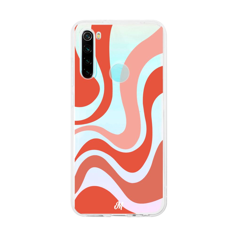 Case para Xiaomi redmi note 8 Groovy rojo - Mandala Cases