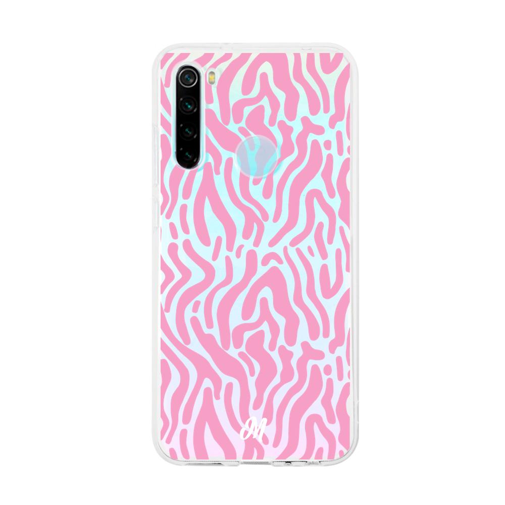 Case para Xiaomi redmi note 8 Líneas Rosadas - Mandala Cases