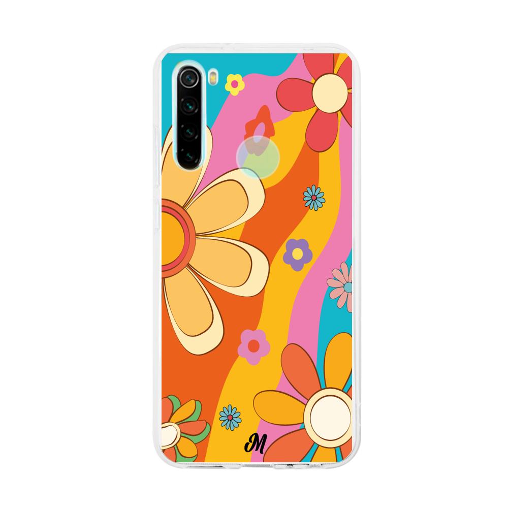 Case para Xiaomi redmi note 8 Hippie Flowers - Mandala Cases
