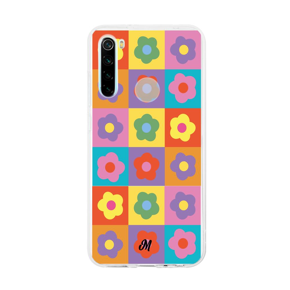 Case para Xiaomi redmi note 8 Colors and Flowers - Mandala Cases