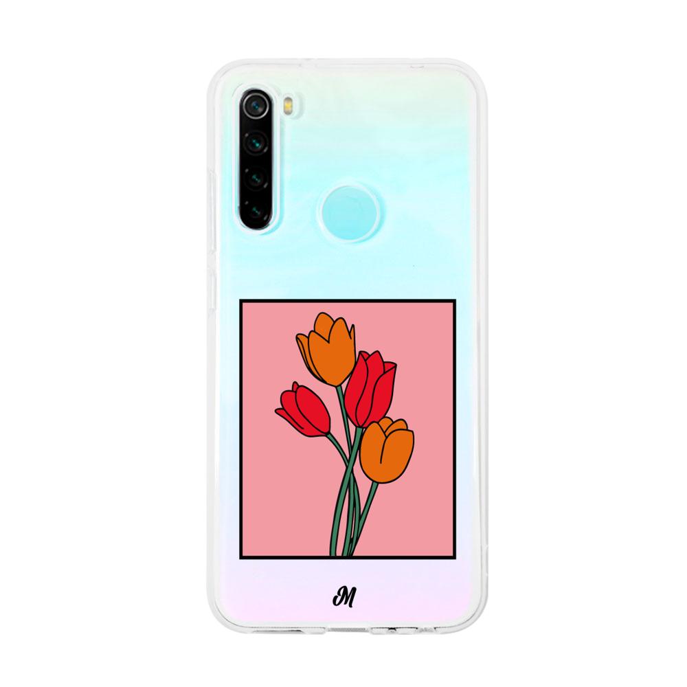 Case para Xiaomi redmi note 8 Tulipanes de amor - Mandala Cases