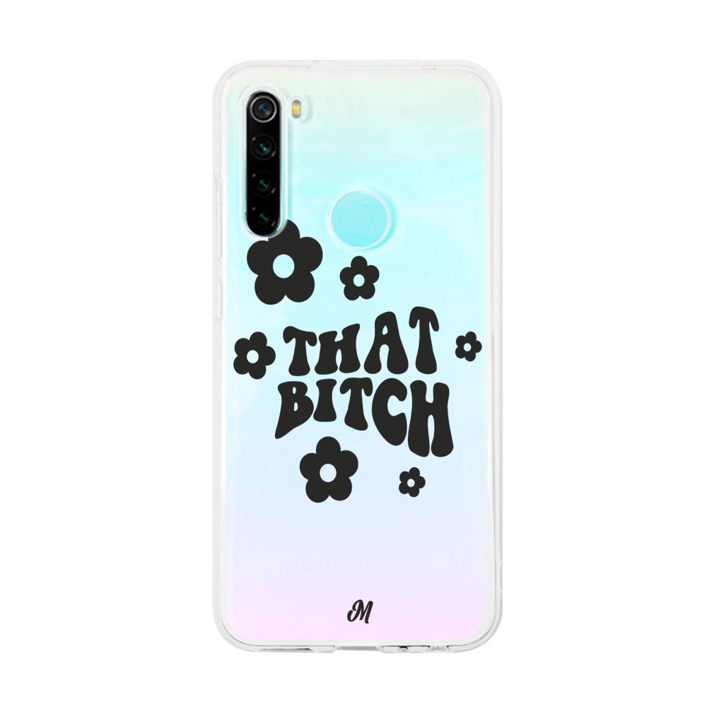 Case para Xiaomi redmi note 8 that bitch negro - Mandala Cases