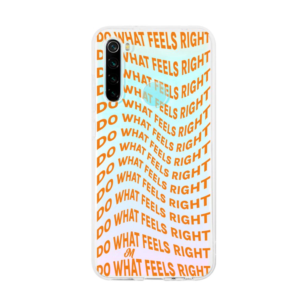 Case para Xiaomi redmi note 8 Do What Feels Right - Mandala Cases
