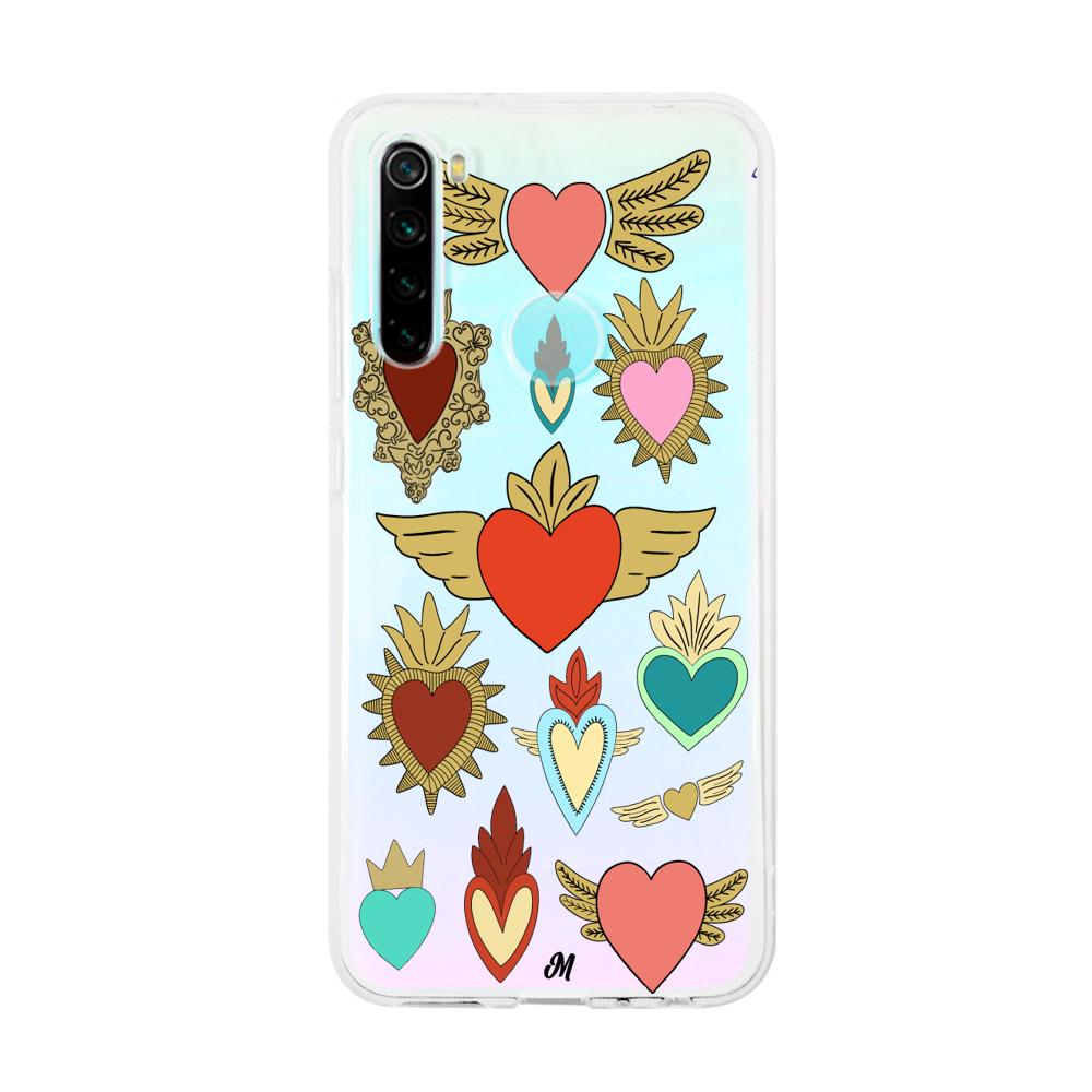 Case para Xiaomi redmi note 8 corazon angel - Mandala Cases