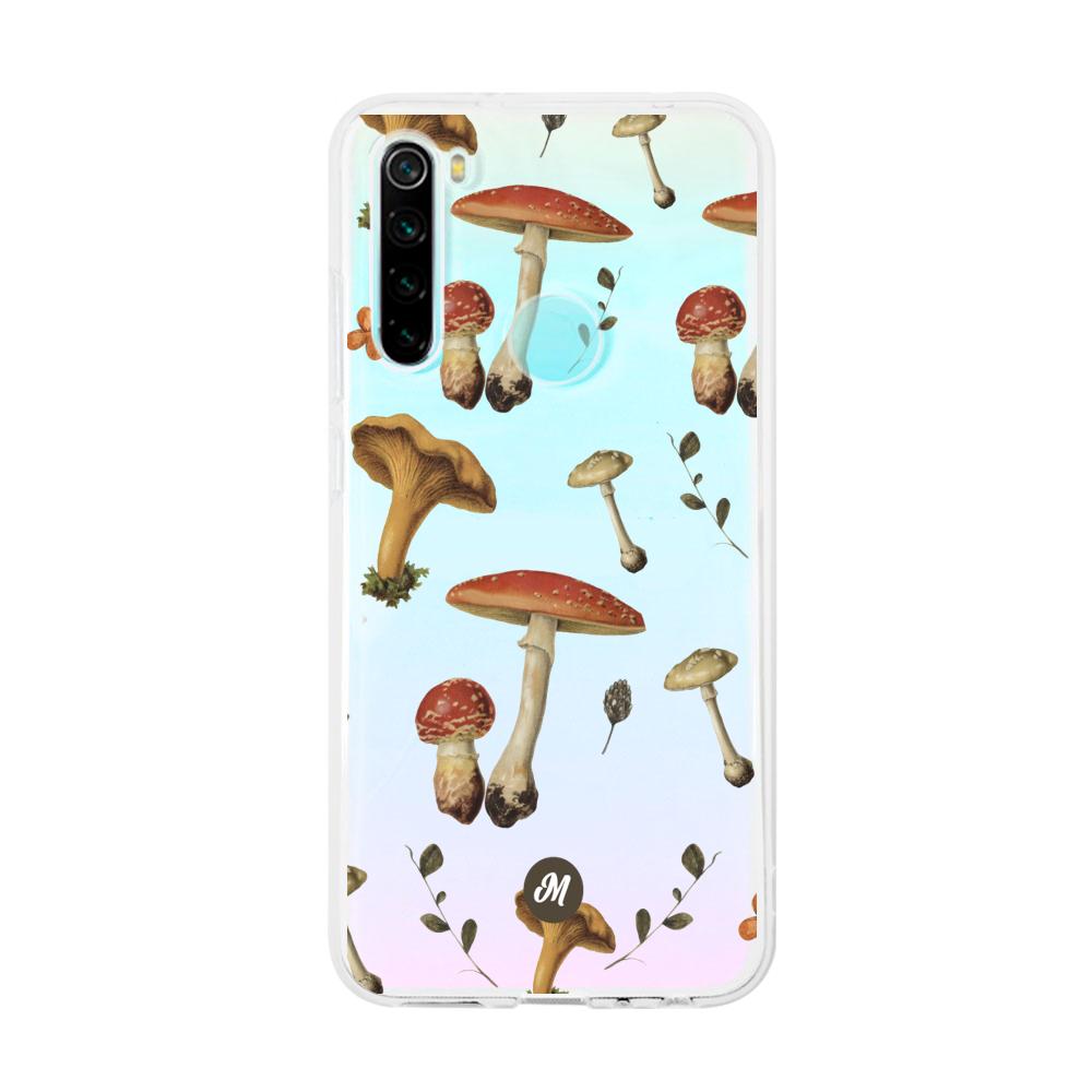 Cases para Xiaomi redmi note 8 Mushroom texture - Mandala Cases