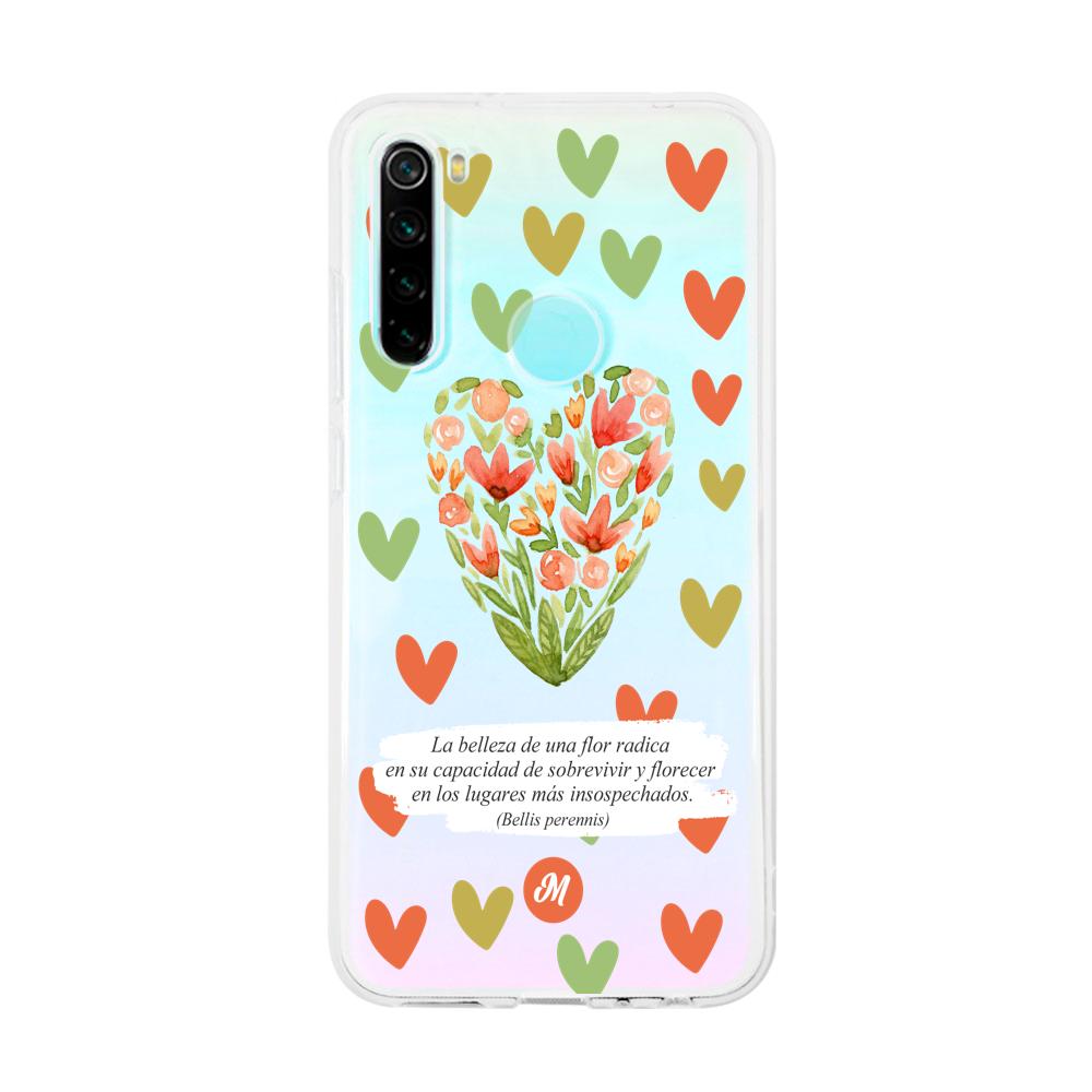 Cases para Xiaomi redmi note 8 Flores de colores - Mandala Cases