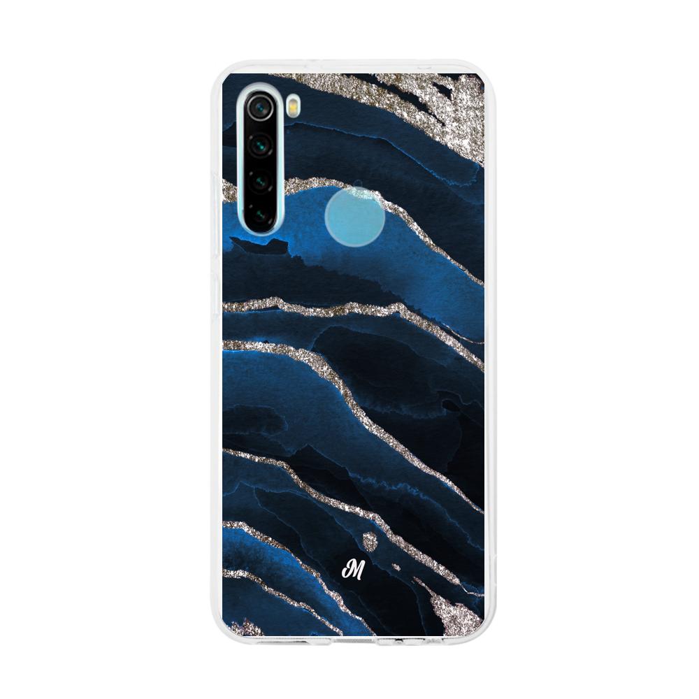 Cases para Xiaomi redmi note 8 Marble Blue - Mandala Cases