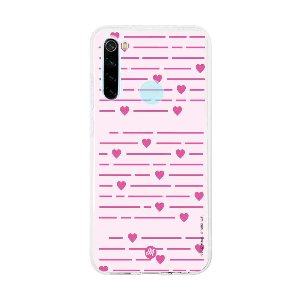 Cases para Xiaomi redmi note 8 Funda Barbie™ line heart - Mandala Cases