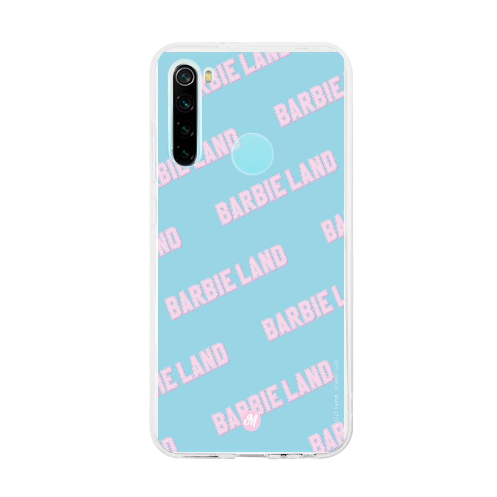 Cases para Xiaomi redmi note 8 Funda Barbie™ land blue text - Mandala Cases