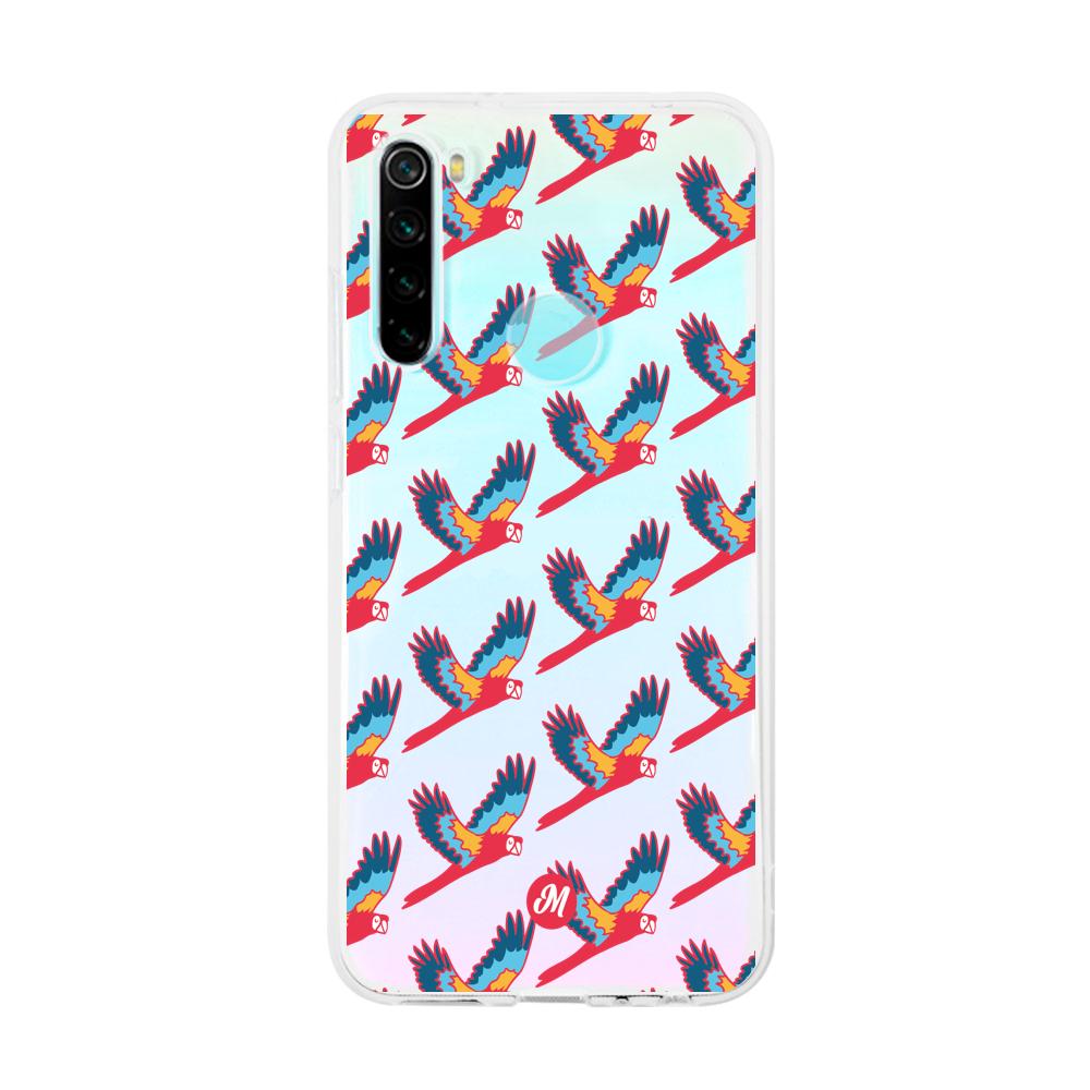 Cases para Xiaomi redmi note 8 Guacamayo escarlata - Mandala Cases