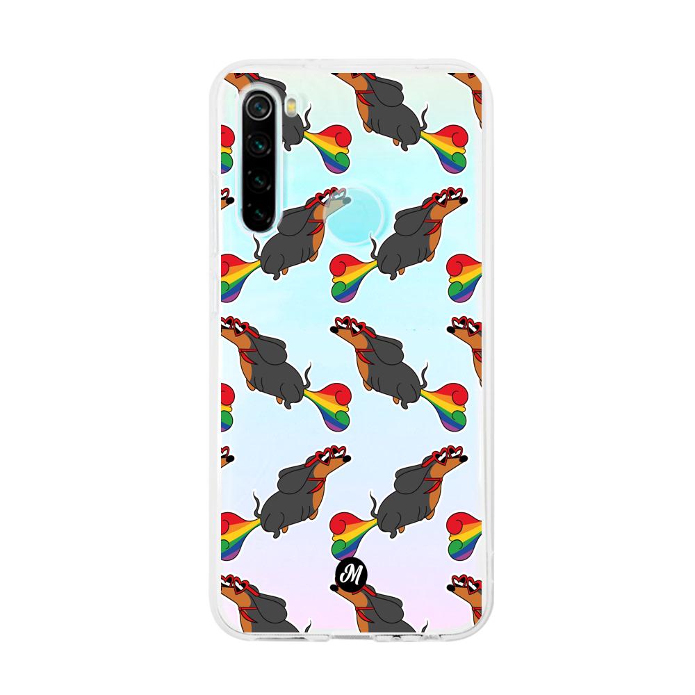 Cases para Xiaomi redmi note 8 PERRO ARCOÍRIS - Mandala Cases