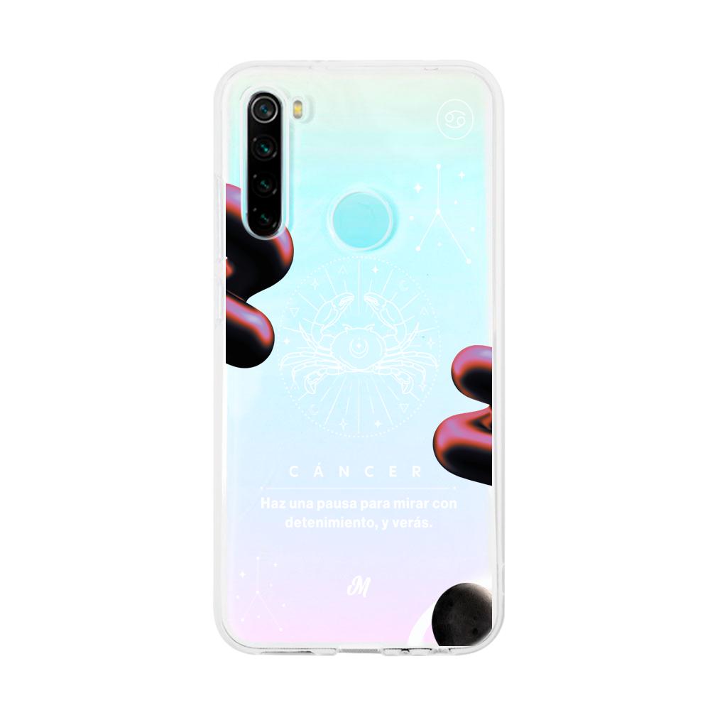 Cases para Xiaomi redmi note 8 CANCER 24 TRANSPARENTE - Mandala Cases