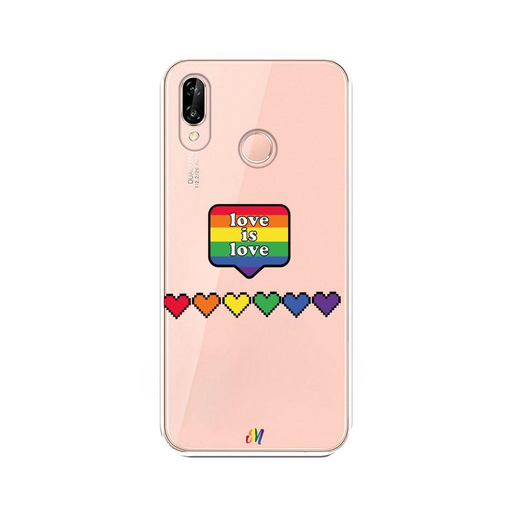 Case para Huawei P20 Lite Amor es Amor - Mandala Cases