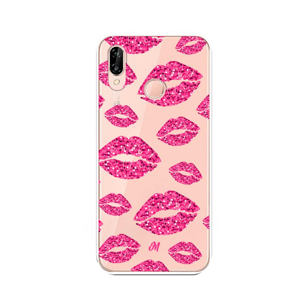 Case para Huawei P20 Lite Glitter kiss - Mandala Cases