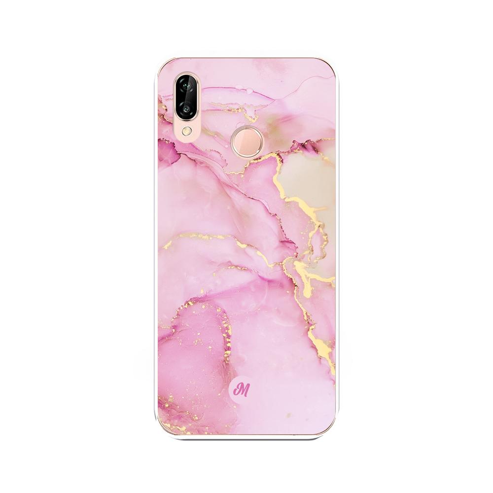 Cases para Huawei P20 Lite Pink marble - Mandala Cases