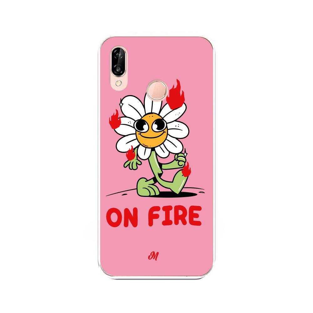 Cases para Huawei P20 Lite ON FIRE - Mandala Cases