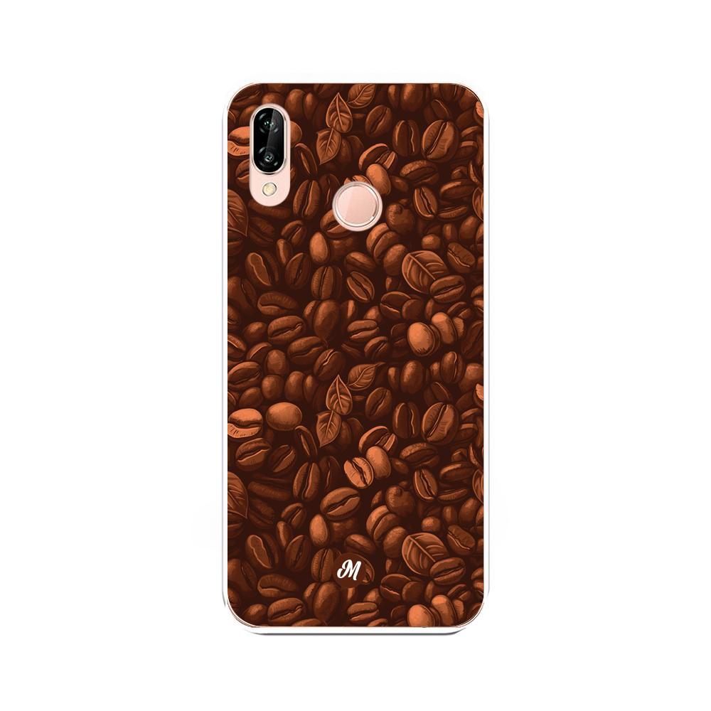 Cases para Huawei P20 Lite Coffee - Mandala Cases