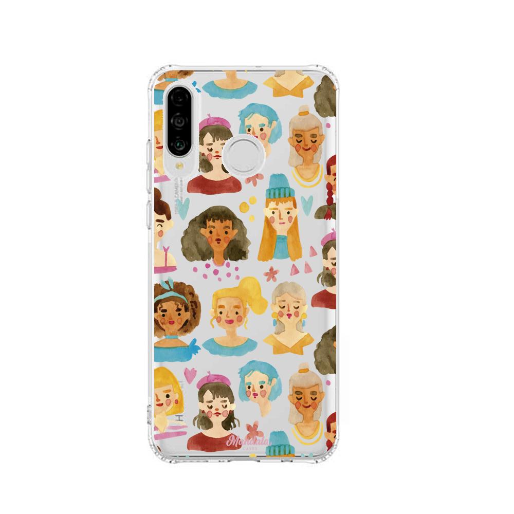 Case para Huawei P30 lite Funda Mujeres  - Mandala Cases