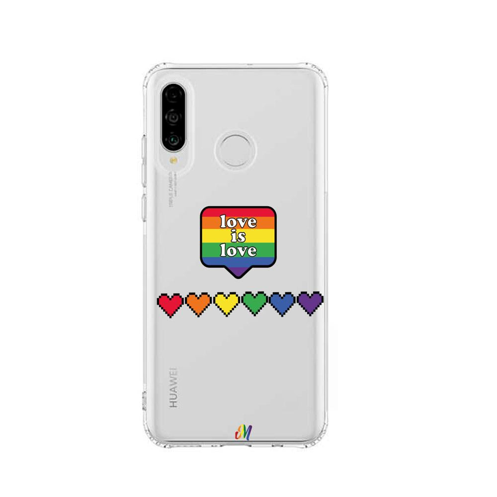 Case para Huawei P30 lite Amor es Amor - Mandala Cases