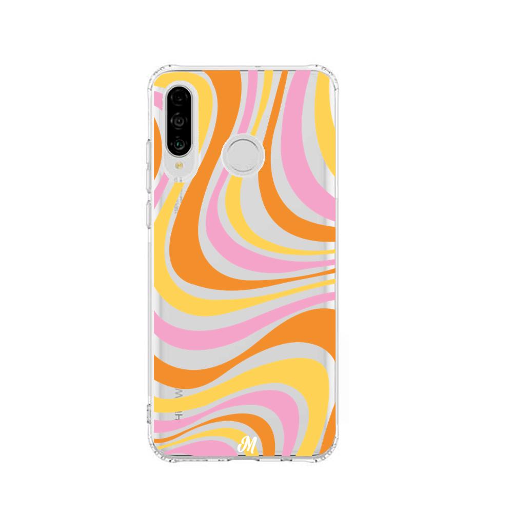 Case para Huawei P30 lite Groovy Amarillo - Mandala Cases